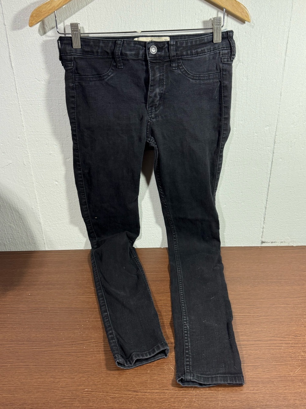 Y2K Hollister Super Skinny Black Jeans 7/28